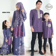 NEW YEAR SALE  KURUNG CYNTHIA DAN KURTA NOAH SEDONDON | DARK LAVENDER | SET FAMILY | BAJU RAYA | REA