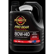 PENRITE PRO GEAR (FULL SYNTHETIC) GEAR/AXLE/LSD OIL 80W-140