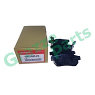 Honda Rear Brake Pads for Honda City SEL TMO JAZZ CIVIC SR4 SO4 - 43022-SR3-010