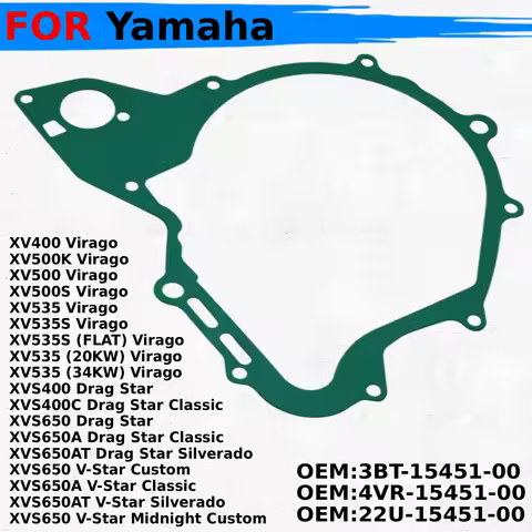 Motorcycle Gasket Generator Cover For Yamaha XV400 Virago XV500K XV500 XV500S XV535 Virago 3BT-15451