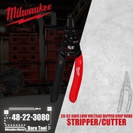 Milwaukee 48-22-3080 20-32 AWG Low Voltage Dipped Grip Wire Stripper & Cutter