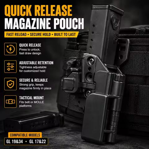 Tactical Quick Draw Holster Fit Glock G17 G22 G19 G34 Airsoft Holster For P1 CS Shooting Gear