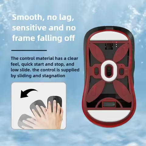 High-Speed Smooth Glide Mouse Skates for Ajazz AJ199 / 139PRO / 099 / 159 Apex， Anti-Wear Replacemen