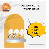 PERKUNAS 15W PYGMY BULB (E14/E27/B22)