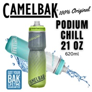 CAMELBAK Podium Chill 21oz Cycling Water Bottle ( Original, 0.62L keeps water cold twice as long)