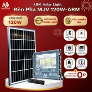[120W] Solid Cast Aluminum SOLAR Light, Change 3 light colors, Capacity 120W ABM SOLAR