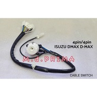 ISUZU DMAX D-MAX 2002 2007 IGNITION CABLE SWITCH