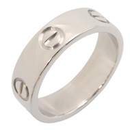 [Pre-owned] Cartier Love Ring B4022653 K18WG (White Gold) Women's Love Ring Used A