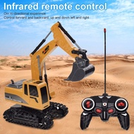 2.4 RC Excavator Remote Control Car Backhoe Steel Scoop Head