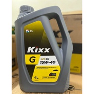 KIXX G API SG 15W-40 SEMI SYNTHETIC ENGINE OIL (4L)