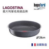 Lagostina - Ingenio 28cm 疊疊鑊 礦物感應廚具 易潔平底煎鍋 Q9297612