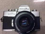 [ 保固一年][高雄明豐] MINOLTA SRT 101+ 50mm f1.7 機身加鏡頭ˉ功能都正常ˉ便宜賣