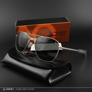 Aviation Sunglasses Men Brand Designer AO Sun Glasses For Male American Army