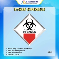 INVECTION AB 69 - INVECTIONUS/ STICKERS WARNING STICKERS / GUIDE STICKERS VINYL STICKERS SQUARE STIC