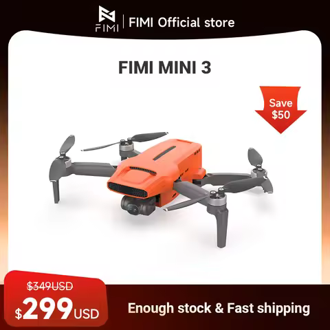 FIMI MINI 3 new drone 4K 60fps AI Super Night Video 9km range 3-axis Gimbal 249g Ultralight design s