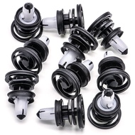 Rexka 10pcs Door Trim Retainer Clip for Tesla Model 3 Model Y 113514700A 1135147S0B 1135147-00-A 113