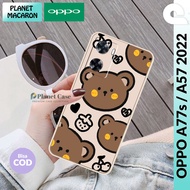 Softcase Macaron Oppo A57 A77s 2022 [PM03-Oppo] Silikon Oppo A57 2022  A77s 2022 Cover Hp Full Body Oppo A57 A77s  Casing Hp Lucu Case Karakter Oppo A77s A57 2022 Pelindung Hp Oppo A57 2022 A77s Body Protection Oppo A77s A57 2022  New Motif