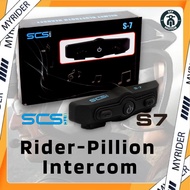 SCS S7 BLUETOOTH HELMET HEADSET MOTORCYCLE INTERCOM / Helmet Intercom Helmet Bluetooth convoy talk R