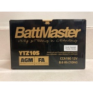 BattMaster YTZ10S AGM Battery MT09 MT07 VULCAN S