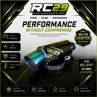 EXHAUST CANISTER RC29 TYPE RC-GP7 EXHAUST CANISTER CARBON EXSAGO IN 50/51MM