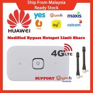 HUAWEI VODAFONE R216H 4G LTE WIFI Portable Modem MODIFIED Bypass Hotspot Limit Share Digi Umobile Ma