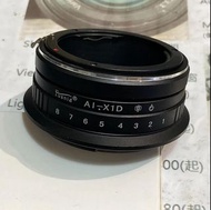 Fusnid Tilt Lens Mount Adapter For Nikon Nikkor F Mount Lens To Hasselblad XCD Mount Adaptor (移軸接環)