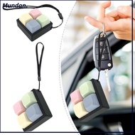 MUNDAN Keyboard keychain, DIY Anti Stress Finger 2/3/4 Keys Finger Keyboard, Mechanical Switch Stres