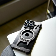 London Impression YU MagSafe iPhone 17/16/15/14 Pro/Pro Max Volcanic Lava Shield Phone Case [S49]