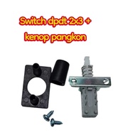 DPDT 2x3 Switch + 2 Pole 3 Position Rotary Switch