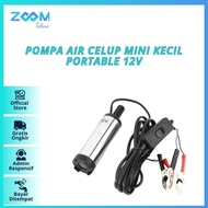 Pompa Air Celup Mini Portable 12v Diesel Pump Mini Air Minyak