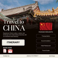 🔥 TJourney PROMO Custom Travel Itinerary & Budget Travel to China Full List Activity and Contact