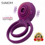 SVAKOM Tammy Vibrating Cock Rings Waterproof Rechargeable Silicone Cock Ring Sex Toys for Couples Sex Toys