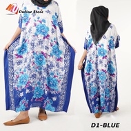 MU BAJU KAFTAN KELAWAR INDONESIA / KAFTAN COTTON DEWASA LENGAN PENDEK / FREE SIZE BAJU TIDUR / SHORT