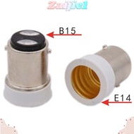 ZAIJIE1 Lamp Holder, Converter Screw Bulb Halogen Light Base, Durable Socket Adapter E15D to E14 B15 to E12 LED Light Bulb Holder LED Saving Light