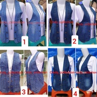 WOMEN'S JEANS VEST WOMEN'S JEANS VEST DENIM VEST WOMEN'S VEST JUMBO VEST GIRLS' VEST