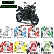 New For Z900 Motorcycle Accessories Wheels Sticker Rim Tire Stripe Waterproof Decorative Decals Set