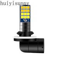 Huiyisunny 2 cái 24 LED hai màu đèn LED sương mù cho xe ô tô đèn H27 bóng đèn LED 881 880 đèn LED sư