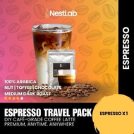 40ml Travel Pack Pati Espresso - DIY Your Cafe Grade Latte at Home | 100% Arabica Premium Coffee