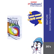 Bnature Basix (Multivitamin-Multimineral) (30's)