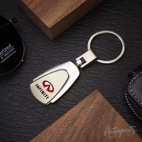 3D Metal Car Keychain Pendant Gifts For Infiniti Q50 Q60S Q70 QX30 QX50 QX55 QX56 QX60 QX70 QX8 ESQ 