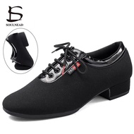 【Stylish】 Man Dance Shoes Ballroom Latin Shoes Jazz Tango Shoes Competition Practice Men Salsa Modern Dancing Shoes Sneakers Size 38-46