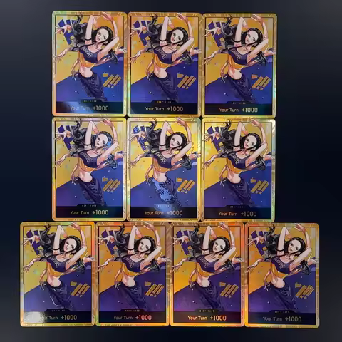 One Piece TCG OPCG English DON card 3D Textured Straw Hat Crew x Lakers Luffy Zoro Nami Chopper Robi