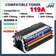 Compatible HP119A W2090A W2091A W2092A W2093A Color Laser Toner 150nw MFP 178 178nw 178nwg 179fnw