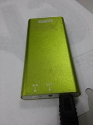 金屬草綠色 SAMPO聲寶/USB可充電數位式暖手器/內建電池可使用，但不保証使用的時間(不知好壞，當故障品隨便賣，不保
