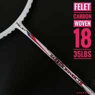Original Felet Carbon Woven 18 Racket 36lbs