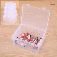【CH*】 Jewelry Storage Box Practical Clear Storage Box with Lid Small Storage-Bins