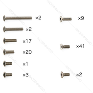 TAMIYA 47377 TB-05 PRO Titanium Screw Set ชุดแต่งรถบังคับทามิย่าแท้