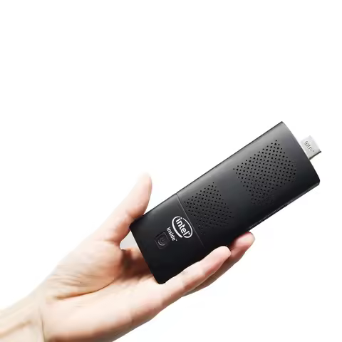Cheap Mini PC Stick Quad-Core Ce-leron J4125 8G LPDDR4 128G EMMC Pocket Computer HD-MI2.0 4K TV Box 