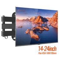 Universal Adjustable TV Wall Mount Bracket, Rotated Holder, TV Mounts for 14 to 32 Inch LCD LED Monitor Flat Panel