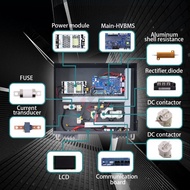HV DIY KIT BMS 6S-300S 100A 300A 500A 102.4V 204.8V Battery Management System With Master And Slave 
